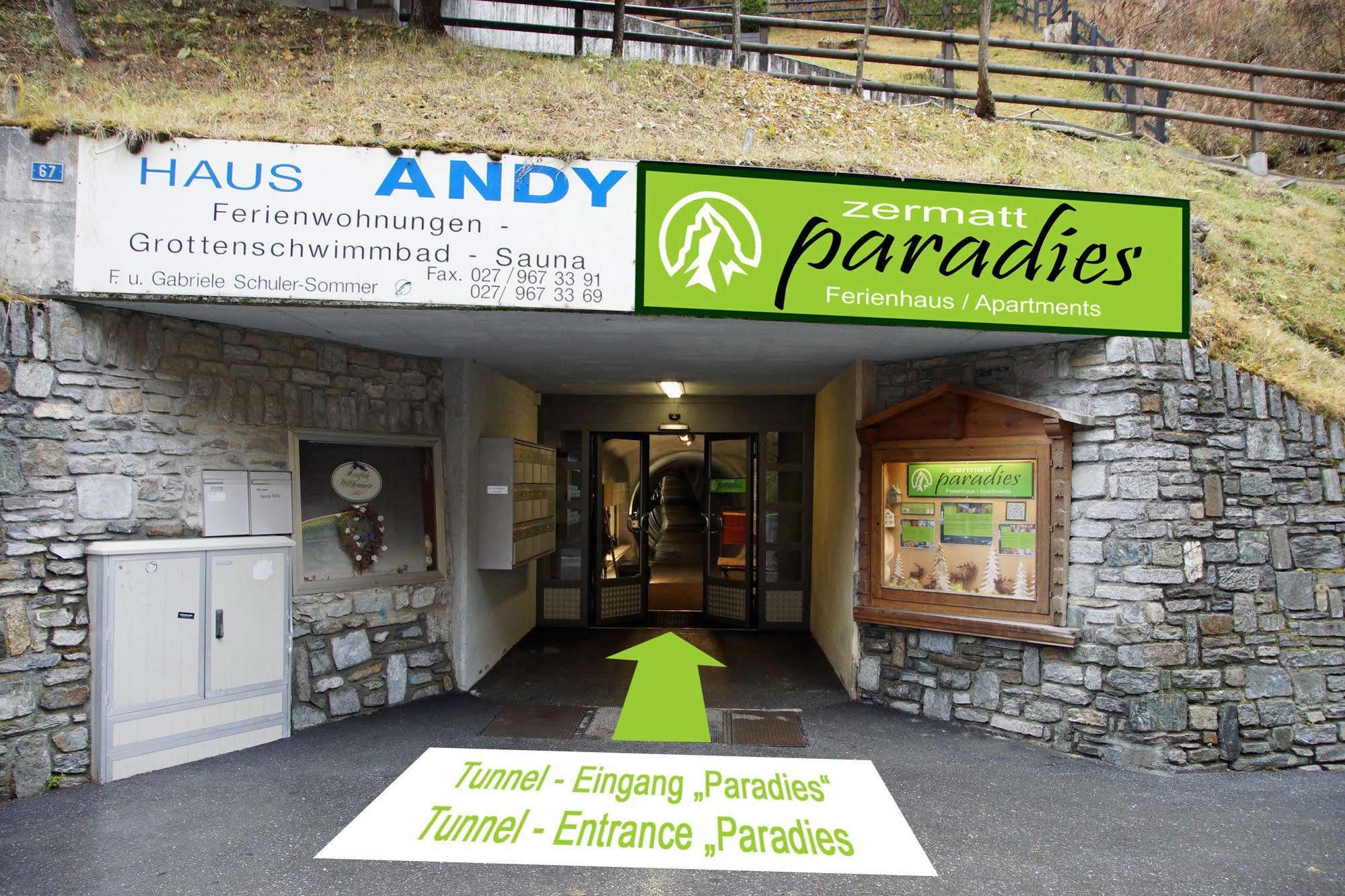 Appartements Zermatt Paradies מראה חיצוני תמונה